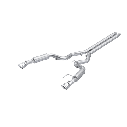 MBRP 2024 Ford Mustang GT S650, 5.0L 3in Dual Split Rear Aluminized Steel