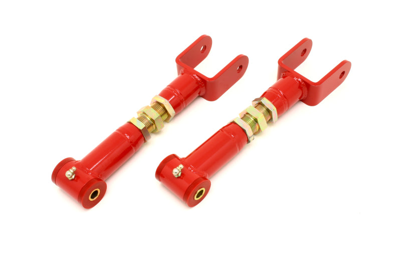 BMR 78-87 G-Body Upper Control Arms On-Car Adj. (Polyurethane) - Red