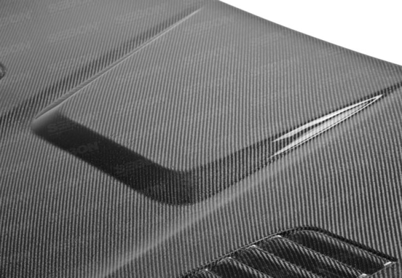 Seibon 10-13 BMW 5 Series and M5 Series (F10) GTR-Style Carbon Fiber Hood