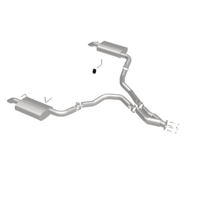 MagnaFlow 75-79 Chevy Corvette V8 5.7L Dual Split Rear Exit Stainless Cat-Back Perf Exhaust