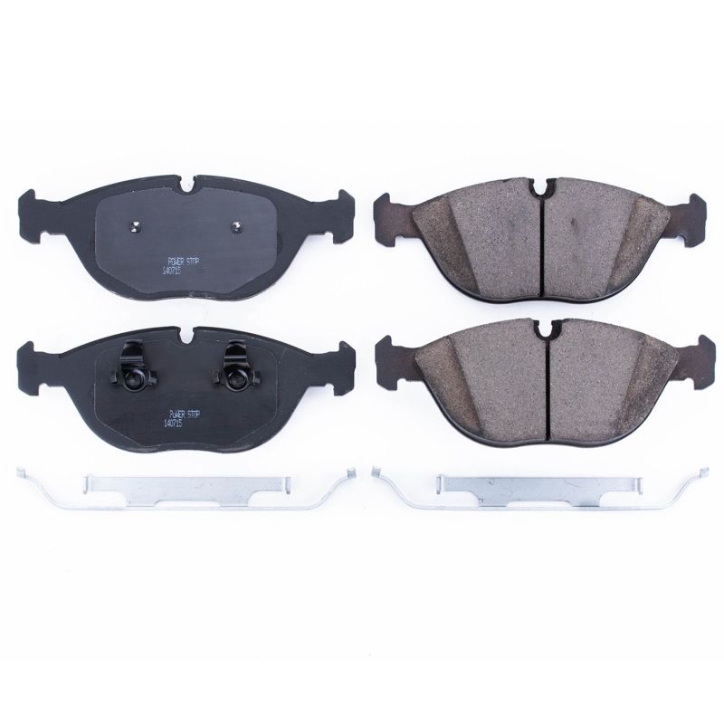 Power Stop 04-06 Audi TT Quattro Front Z17 Evolution Ceramic Brake Pads w/Hardware