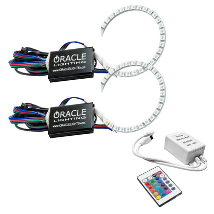 Oracle 18-21 Ford Mustang LED Headlight Halo Kit - ColorSHIFT w/ Simple Controller SEE WARRANTY