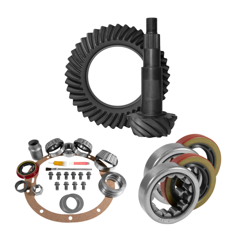 Yukon 8.2in GM 3.08 Rear Ring & Pinion Install Kit 2.25in OD Axle Bearings and Seals