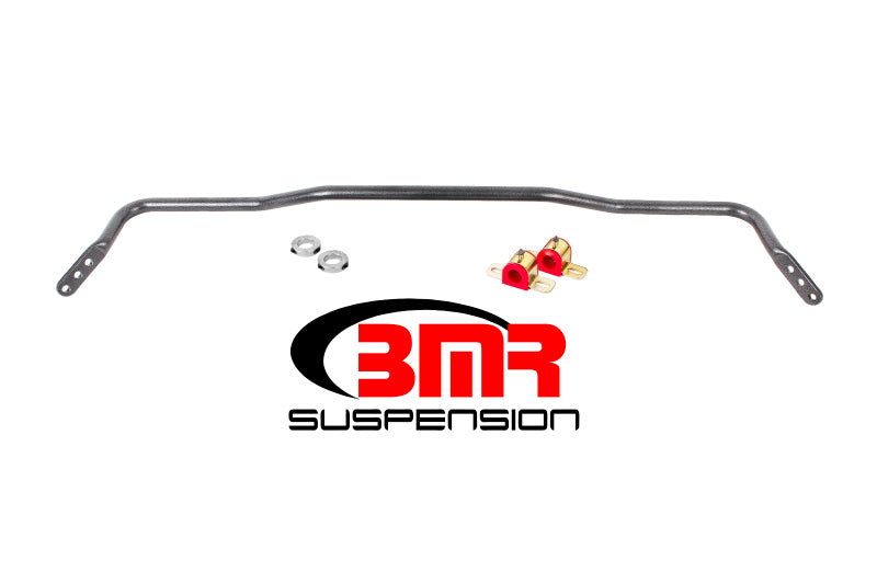 BMR 15-17 S550 Mustang Rear Hollow 25mm 3-Hole Adj. Sway Bar Kit - Black Hammertone