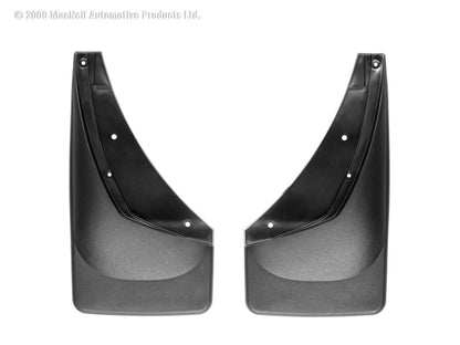 WeatherTech 00-06 Chevrolet Tahoe No Drill Mudflaps - Black