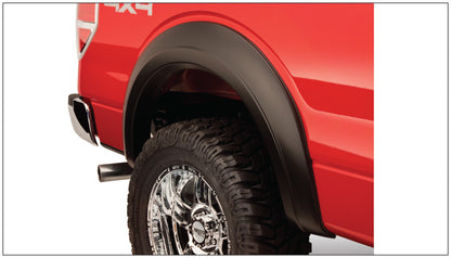 Bushwacker 92-96 Ford Bronco Extend-A-Fender Style Flares 2pc - Black