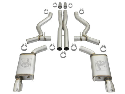 aFe 11-21 Dodge Durango V6-3.6L/V8-5.7L MACH Force-Xp 304 SS Cat-Back Exhaust System w/ Polished Tip