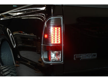 Spyder Ford F150 Styleside 97-03/F250 Version 2 LED Tail Lights Blk ALT-YD-FF15097-LED-G2-BK