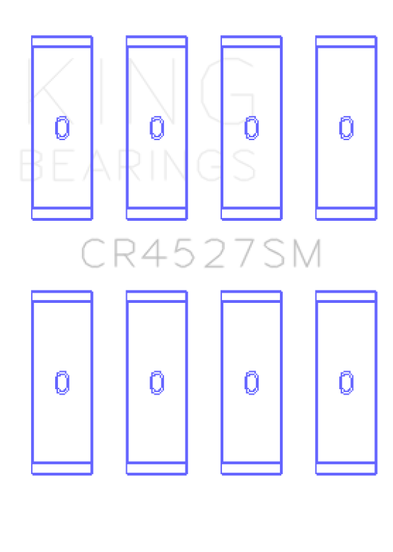 King Engine Bearings VW/Audi CAva/CAxa/Blf/Blg/Bts (Size +0.25mm) Connecting Rod Bearing Set