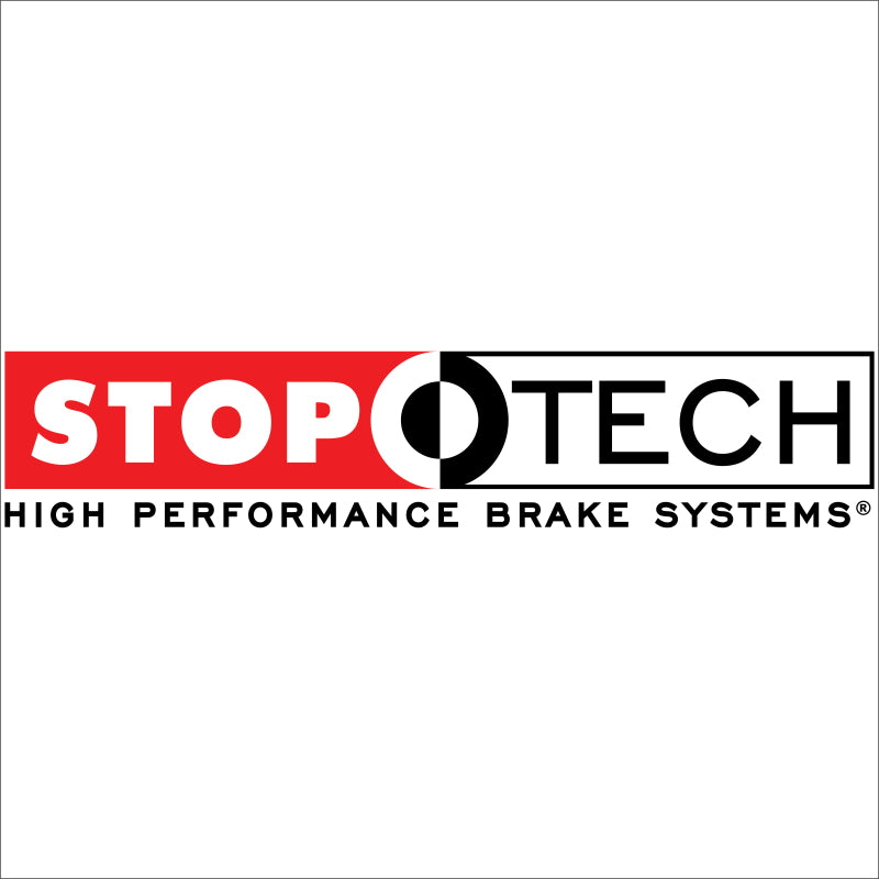 StopTech 13 Ford Focus ST Drilled Right Rear Rotor