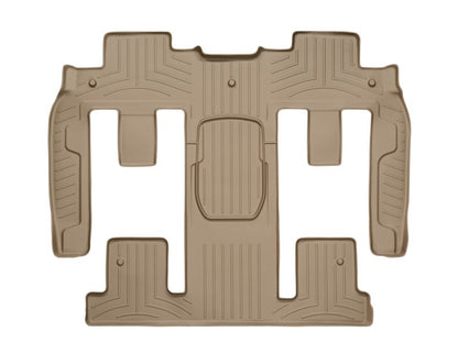 WeatherTech 07+ GMC Acadia Rear FloorLiner - Tan