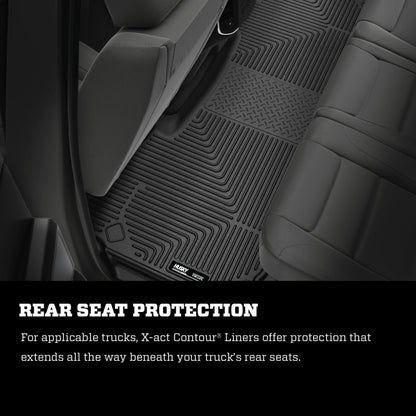 Husky Liners 2023 Kia Sportage X-Act Contour Floor Liners (2nd Seat) - Black