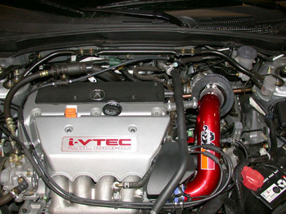 K&N 02 Honda Civic Si Red Typhoon Short Ram Intake