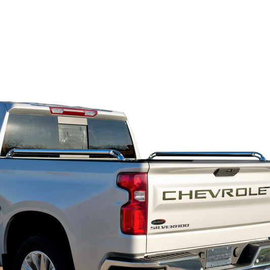 Putco 19-20 Chevy Silverado LD - 6.5ft Bed Locker Side Rails