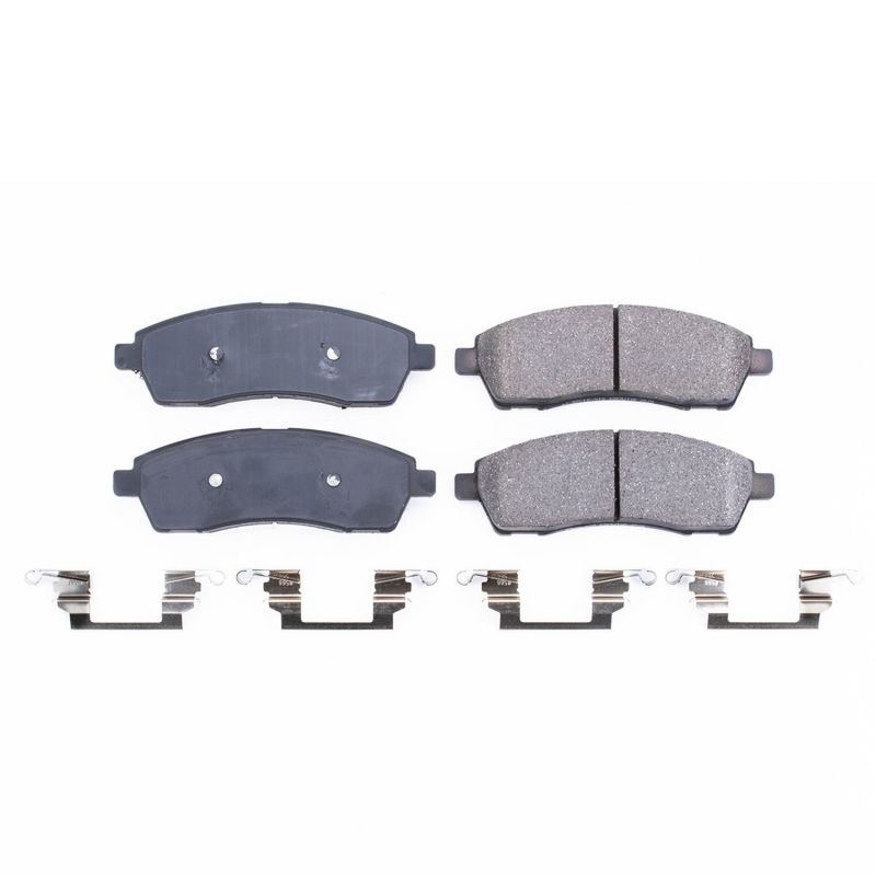 Power Stop 00-05 Ford Excursion Rear Z17 Evolution Ceramic Brake Pads w/Hardware