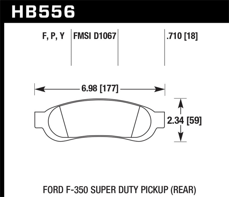 Hawk Super Duty Street Brake Pads