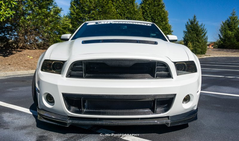 Anderson Composites 12-14 Ford Mustang/Shelby GT500 Type-OE Front Chin Splitter