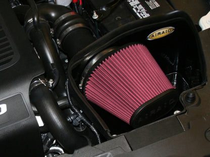 Airaid 10-13 Ford Taurus SHO/Flex 3.5L Turbo MXP Intake System w/ Tube (Dry / Red Media)