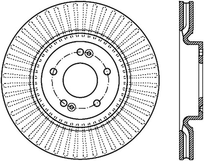 StopTech Slotted Sport Brake Rotor