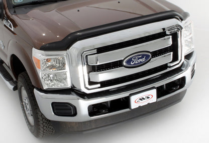 AVS 08-10 Ford F-250 High Profile Bugflector II Hood Shield - Smoke