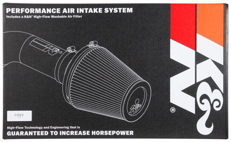 K&N 63 Series AirCharger Performance Intake 17-18 Ford Edge L4-2.0L F/I