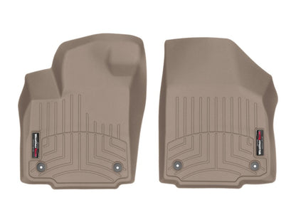 WeatherTech 01-04 Toyota Tacoma (Double Cab Only) Front FloorLiner - Tan