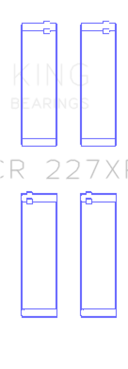 King Audi R8 4.2L/5.2L / Lamborghini Gallardo/Huracan V10 (Size STDX) Performance Rod Bearing Set
