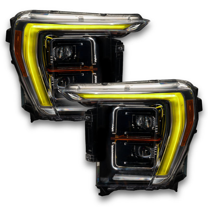 Oracle 21-22 Ford F-150 ColorSHIFT RGB+W Headlight DRL Upgrade Kit w/ No Controller SEE WARRANTY