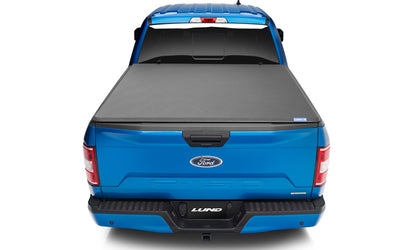 Lund 04-14 Ford F-150 (5.5ft. Bed) Genesis Elite Tri-Fold Tonneau Cover - Black