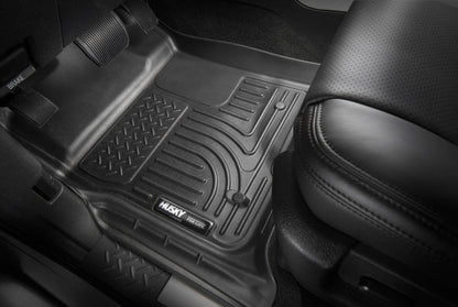 Husky Liners 2016 Kia Soul Weatherbeater Black Front & 2nd Seat Floor Liners (Footwell Coverage)