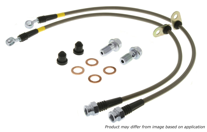 StopTech BMW M5/M6/525/530/545I/550I/745i/750i/750iL/760i/760iLi SS Rear Brake Line Kit