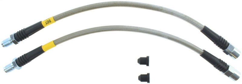 StopTech 87-91 BMW M3 / 89-4/91 325/328 Series (E30/E36) Front Stainless Steel Brake Line Kit