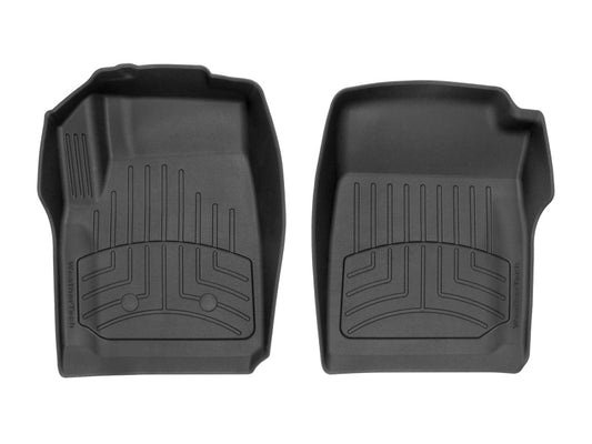 WeatherTech 2015 Chevy Colorado Extended Crew Cab Front Floorliner HP - Black