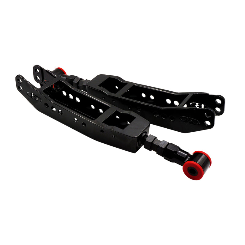 BLOX Racing Rear Lower Control Arms - Black (2013+ Subaru BRZ/Toyota 86 / 2008+ Subaru WRX/STI)