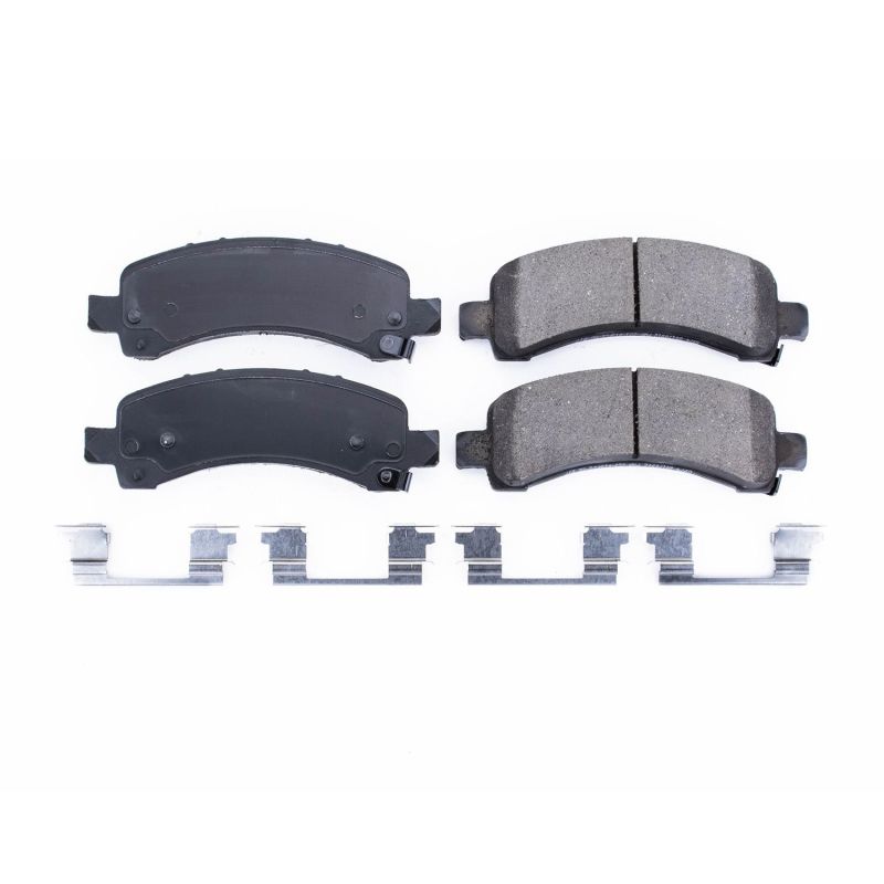 Power Stop 03-19 Chevrolet Express 2500 Rear Z17 Evolution Ceramic Brake Pads w/Hardware