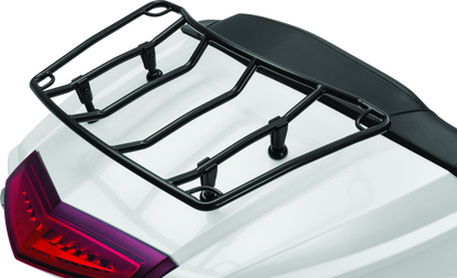 Kuryakyn Trunk Luggage Rack Adjustable Gloss Black