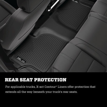 Husky Liners 21-22 Toyota Sienna (w/2nd Row Bucket Seats) X-Act Contour 2nd Seat Floor Liner - Black