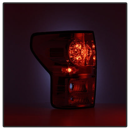 Spyder Toyota Tundra 07-13 LED Tail lights Red Smoke ALT-YD-TTU07-LED-RS