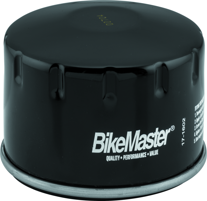 BikeMaster BMW BM-164 Oil Filter - Black