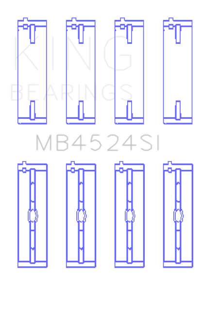 King Nissan VR38DETT / VQ35HR / VQ37HR Main Bearing Set