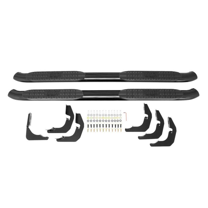 Westin 2010-2017 Toyota 4Runner Limited PRO TRAXX 4 Oval Nerf Step Bars - Black