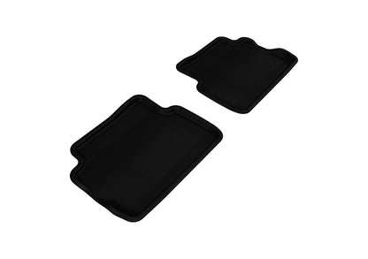 3D MAXpider 2008-2011 Ford Focus Kagu 2nd Row Floormats - Black