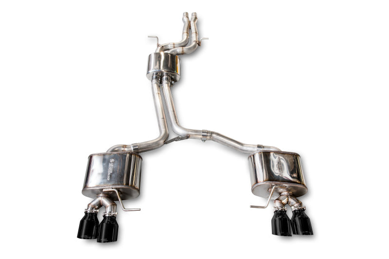 AWE Tuning Audi 8R SQ5 Touring Edition Exhaust - Quad Outlet Diamond Black Tips