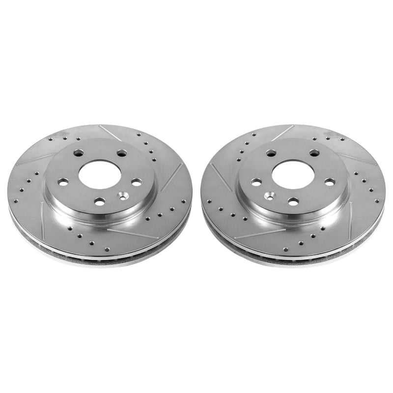 Power Stop 11-16 Buick LaCrosse Front Evolution Drilled & Slotted Rotors - Pair