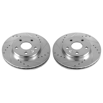 Power Stop 11-16 Buick LaCrosse Front Evolution Drilled & Slotted Rotors - Pair