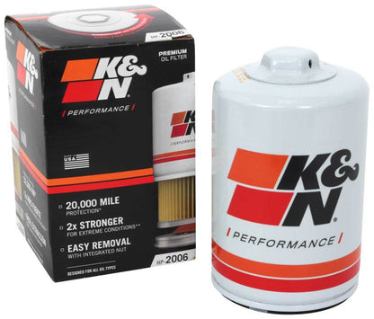 K&N Universal Performance Gold Oil Filter