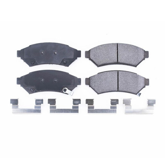 Power Stop 05-09 Buick Allure Front Z17 Evolution Ceramic Brake Pads w/Hardware