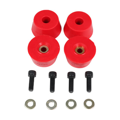 Energy Suspension 96-02 Toyota 4Runner Front Hyper Flex Red Bump Stop Set