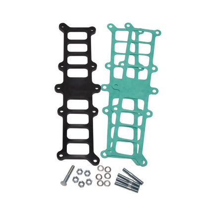 BBK 86-95 Mustang 5.0 Phenolic Manifold Spacer Kit Edlebrock Performer 3/8