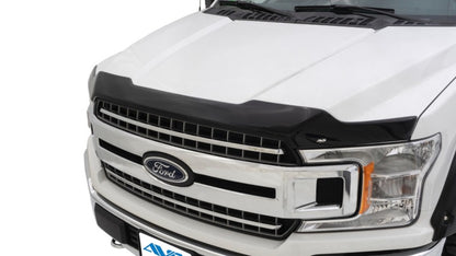 AVS 17-18 Ford F-250 Super Duty Aeroskin Low Profile Acrylic Hood Shield - Smoke